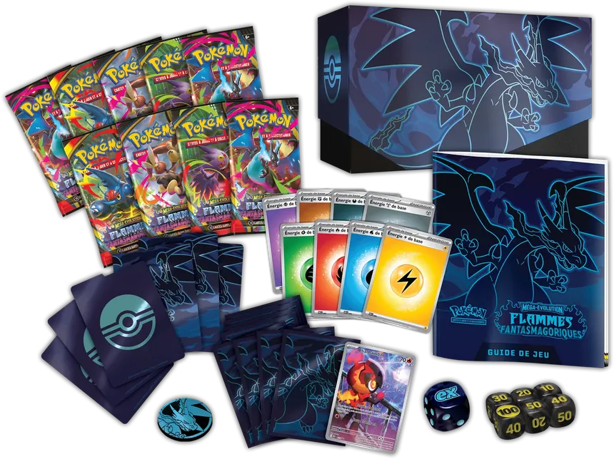 Coffret Dresseur d’Élite / ETB Pokémon Flammes Fantasmagoriques ME2 (FR)